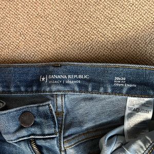 Banana republic 30x30 slim fit legacy jeans.